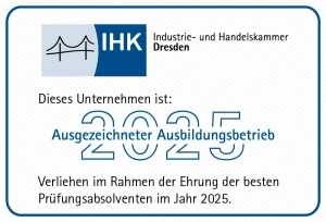 Ausgezeichneter Ausbildungsbetrieb 2025 IHK